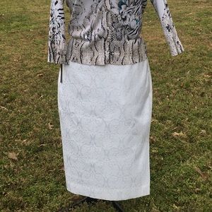 White pencil skirt Worthington